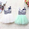 Sleeveless Dresses Lace Bow-knot